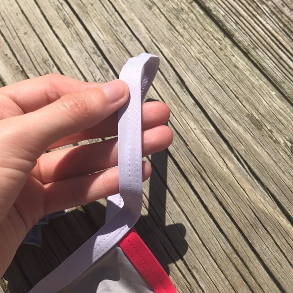 Tavik Sand Colorblock Jett Triangle Bikini Top - Picture 6 of 12